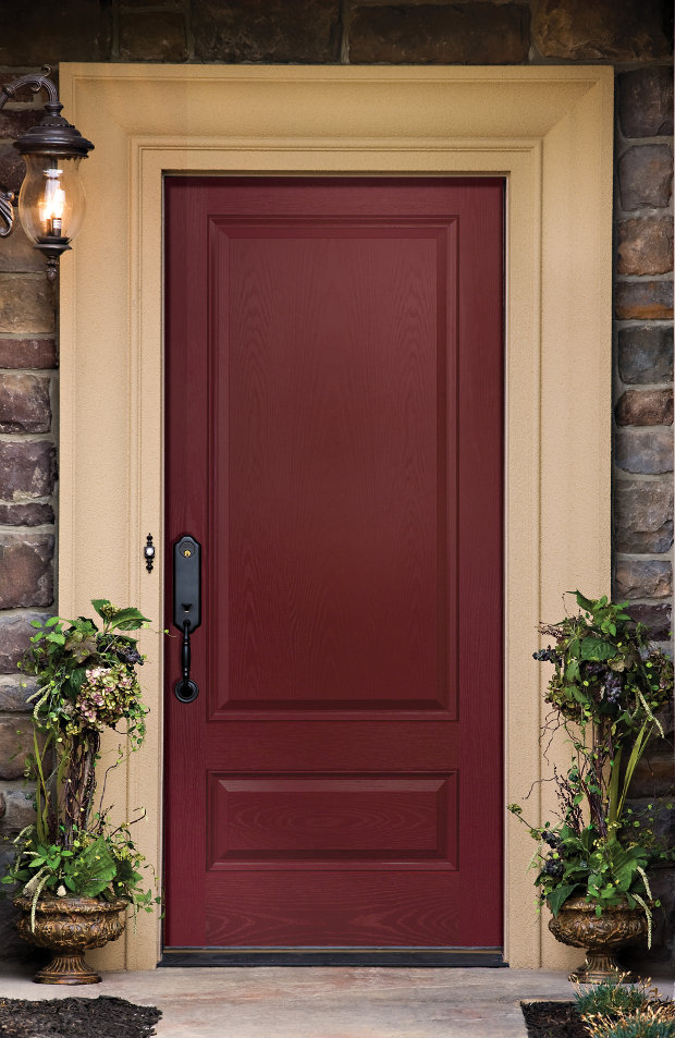 Reeb Finish Paint Learning Center - Cranberry Paint Color For Front Door
