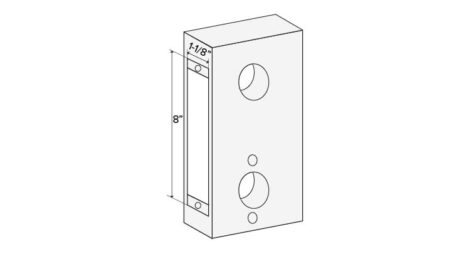 Architectural Wood Door Bore Options – Reeb Learning Center