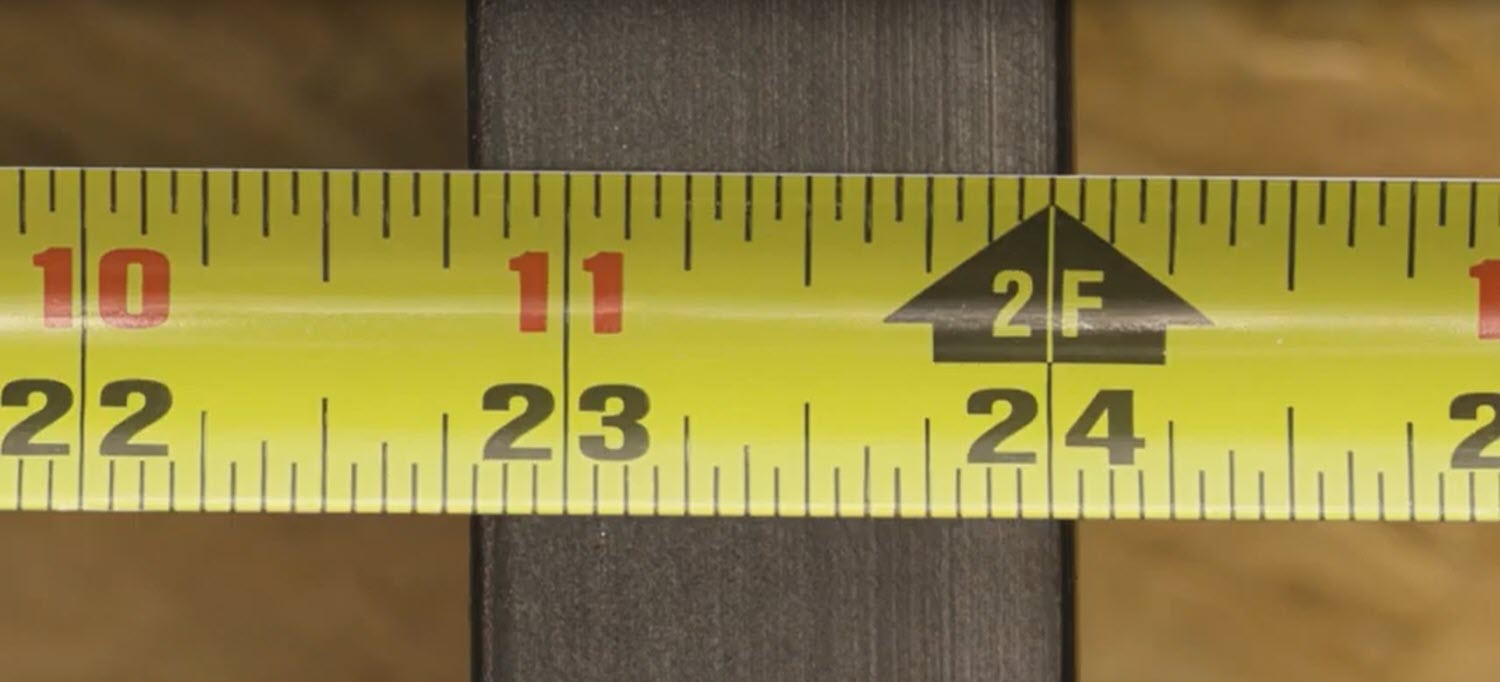 tape ruler measurements